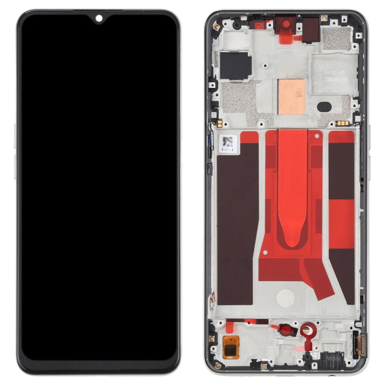 Original LCD Screen For OPPO Reno3 5G/Reno3 Youth/F15/Find X2 Lite/K7 5G Digitizer Full Assembly with Frame
