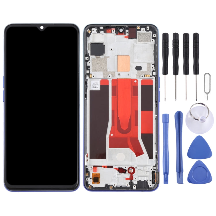 Original LCD Screen For OPPO Reno3 5G/Reno3 Youth/F15/Find X2 Lite/K7 5G Digitizer Full Assembly with Frame