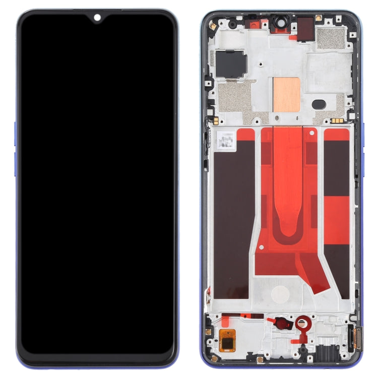Original LCD Screen For OPPO Reno3 5G/Reno3 Youth/F15/Find X2 Lite/K7 5G Digitizer Full Assembly with Frame