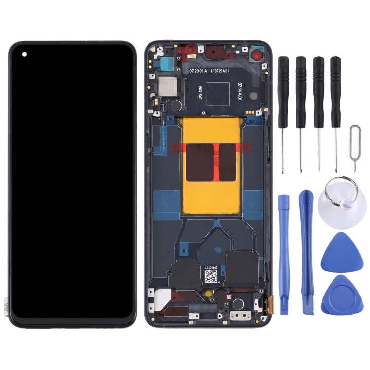 Original LCD Screen For OPPO Reno6 5G PEQM00 CPH2251 Digitizer Full Assembly with Frame