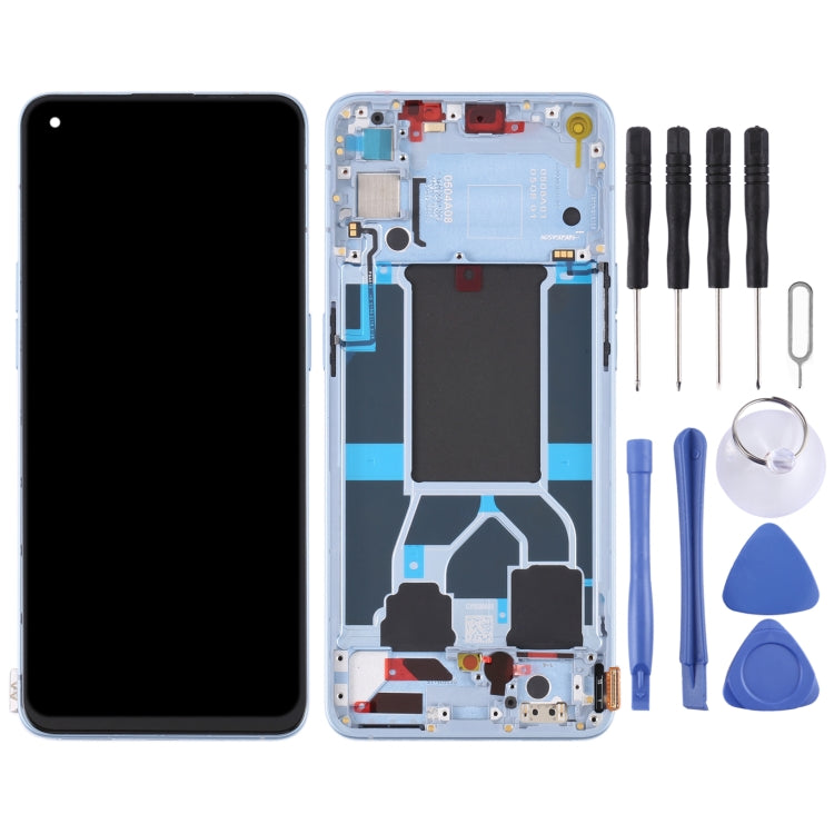 Original LCD Screen For OPPO Reno6 5G PEQM00 CPH2251 Digitizer Full Assembly with Frame
