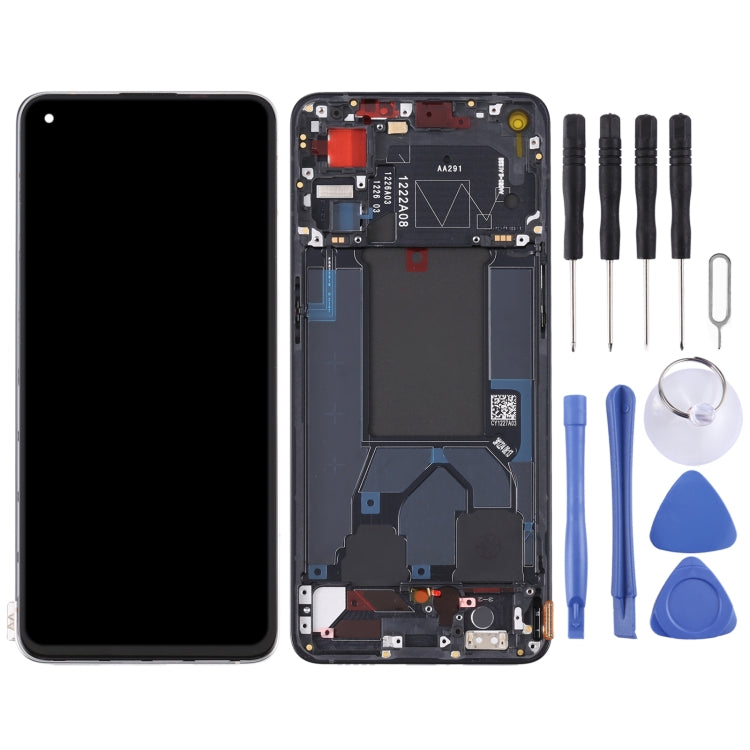 Original LCD Screen For OPPO Reno7 5G China PFJM10 Digitizer Full Assembly with Frame