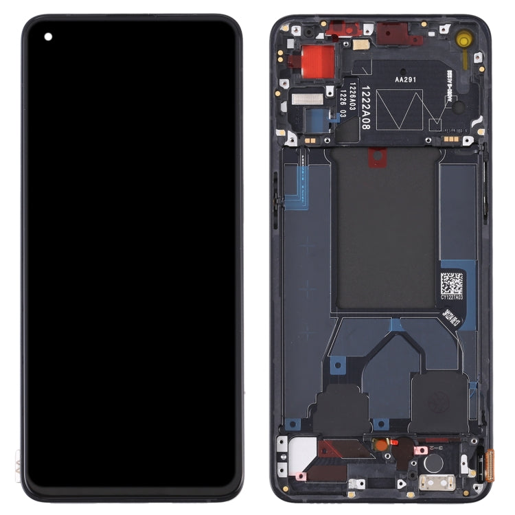 Original LCD Screen For OPPO Reno7 5G China PFJM10 Digitizer Full Assembly with Frame