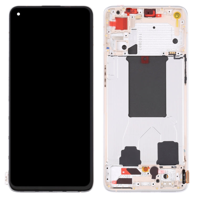 Original LCD Screen For OPPO Reno7 5G China PFJM10 Digitizer Full Assembly with Frame