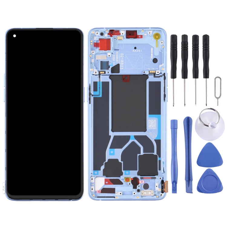 Original LCD Screen For OPPO Reno7 5G China PFJM10 Digitizer Full Assembly with Frame