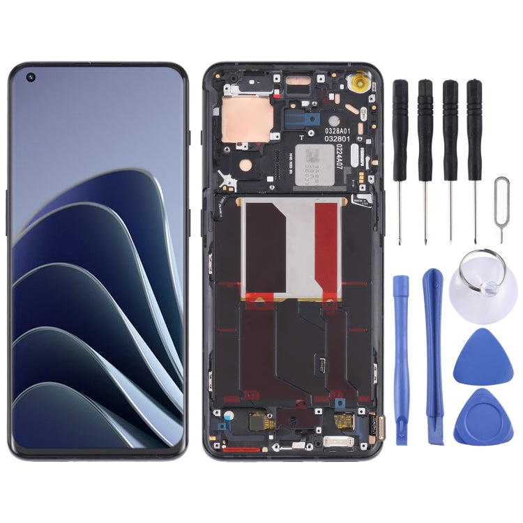 For OnePlus 10 Pro NE2210 Digitizer Full Assembly with Frame Original LCD Screen