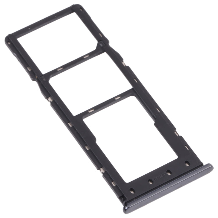 For Infinix Zero 8 X687 SIM Card Tray + SIM Card Tray + Micro SD Card Tray