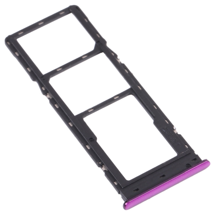 For Tecno POP 4 BC2C BC1S SIM Card Tray + SIM Card Tray + Micro SD Card Tray