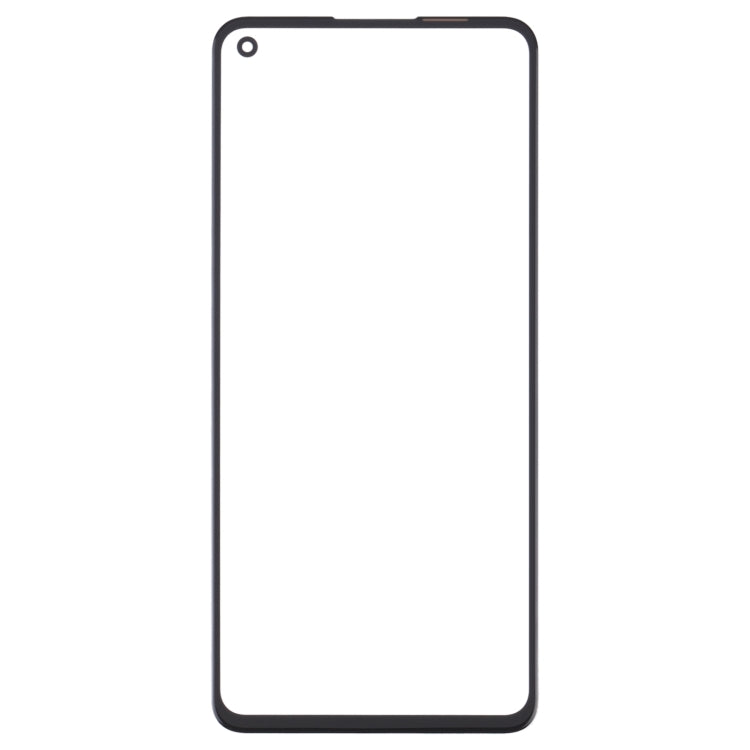 For OnePlus 9RT 5G MT2110 MT2111 Front Screen Outer Glass Lens with OCA Optically Clear Adhesive (Black)