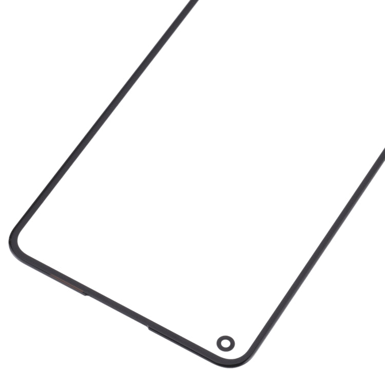 For OnePlus 9RT 5G MT2110 MT2111 Front Screen Outer Glass Lens with OCA Optically Clear Adhesive (Black)