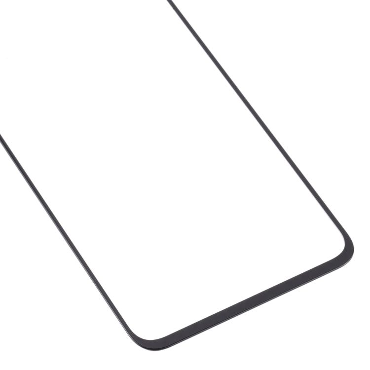 For OnePlus Nord Front Screen Outer Glass Lens (Black)