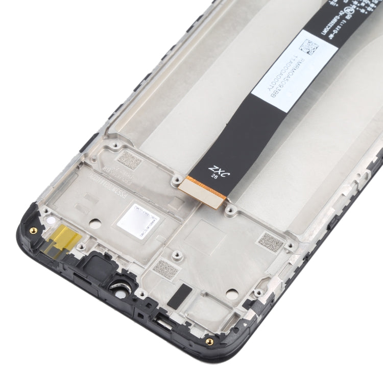OEM LCD Screen for Lenovo A8 2020 L10041 Digitizer Full Assembly with Frame (Black)