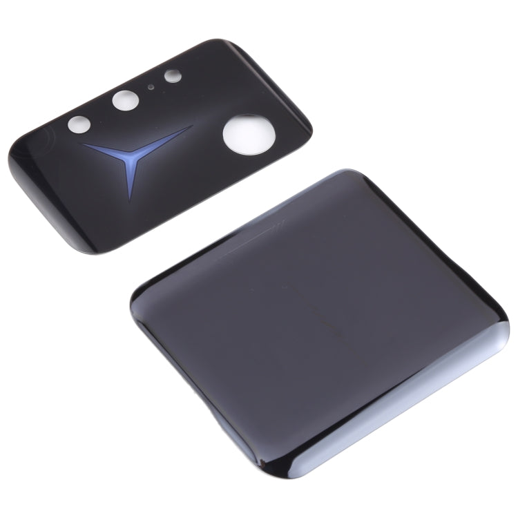Glass Battery Back Cover for Lenovo Legion 2 Pro 2021 L70081(Black)