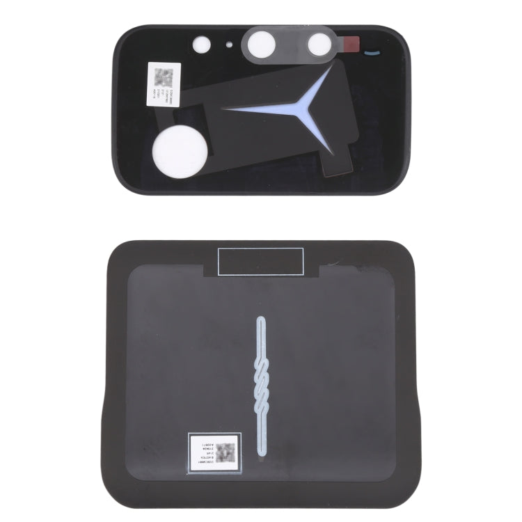 Glass Battery Back Cover for Lenovo Legion 2 Pro 2021 L70081(Black)