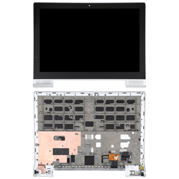 OEM LCD Screen for Lenovo YOGA Tablet 2 Pro 1380 1380f Digitizer Full Assembly with Frame (Silver)