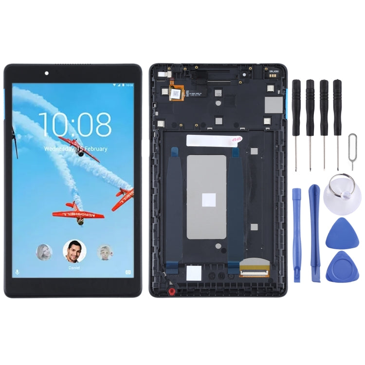 OEM LCD Screen for Lenovo Tab E8 TB-804 TB-8304F Digitizer Full Assembly with Frame (Black)