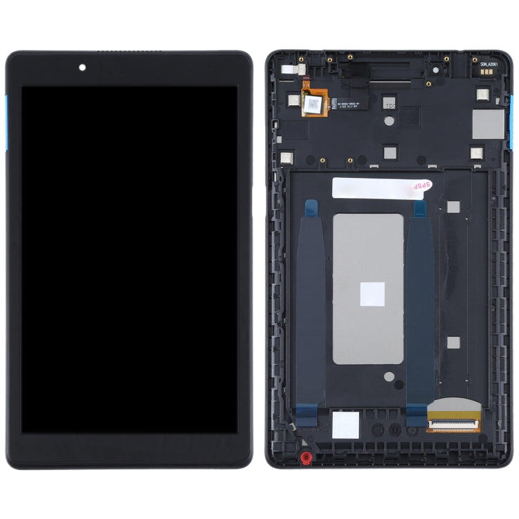 OEM LCD Screen for Lenovo Tab E8 TB-804 TB-8304F Digitizer Full Assembly with Frame (Black)