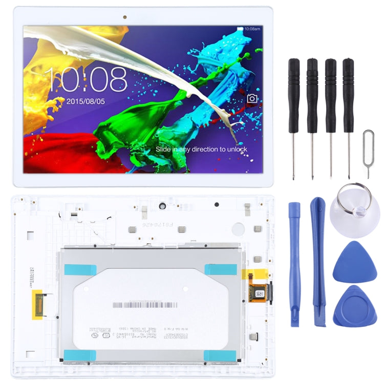 OEM LCD Screen for Lenovo Tab 2 A10-30 YT3-X30 Digitizer Full Assembly with Frame