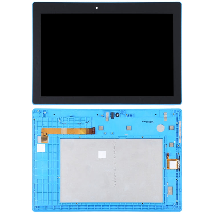 OEM LCD Screen for Asus Transformer Mini T103HA  Digitizer Full Assembly with Frame (Blue)