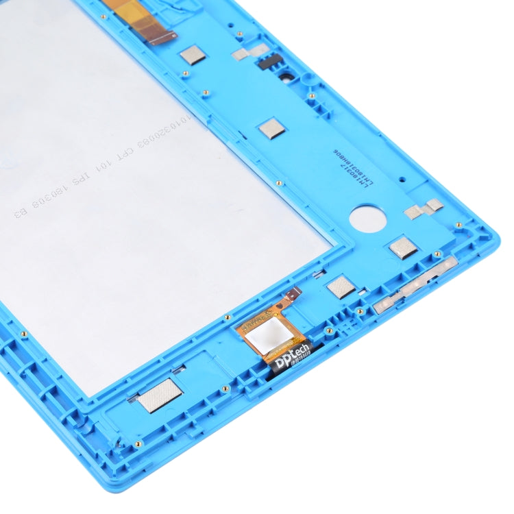 OEM LCD Screen for Asus Transformer Mini T103HA  Digitizer Full Assembly with Frame (Blue)