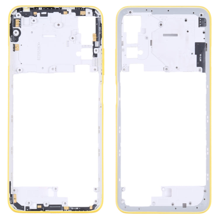 Original Middle Frame Bezel Plate for Xiaomi Poco M3 Pro 5G M2103K19PG M2103K19PI