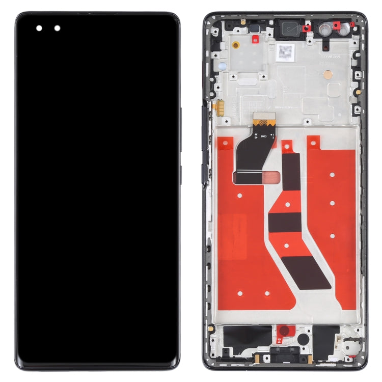 Original OLED LCD Screen for Honor 50 Pro Digitizer Full Assembly with Frame
