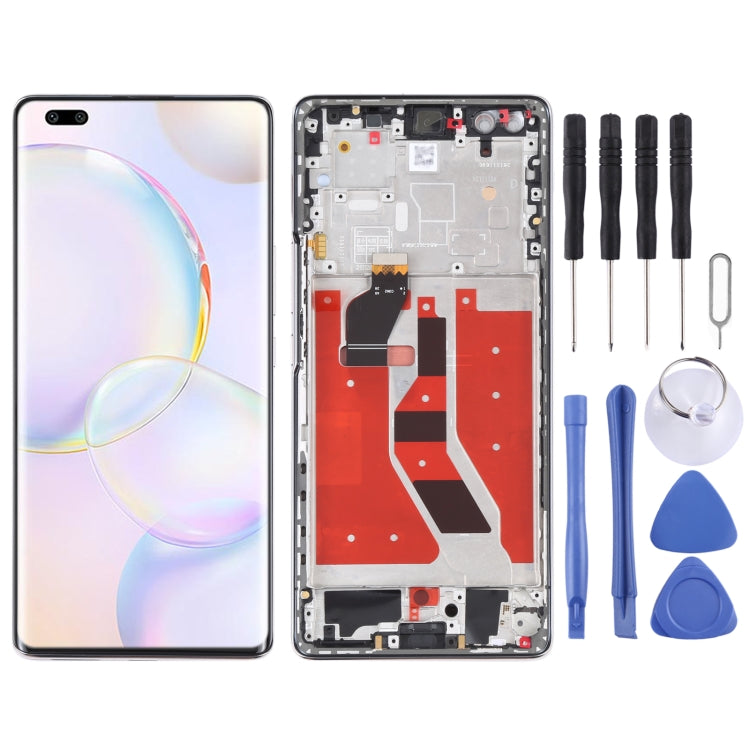 Original OLED LCD Screen for Honor 50 Pro Digitizer Full Assembly with Frame