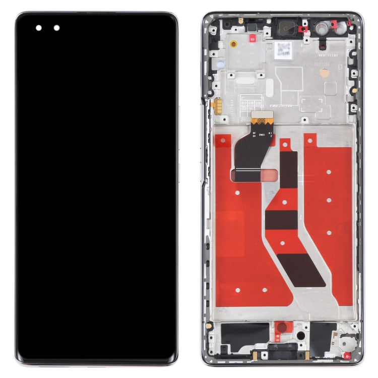 Original OLED LCD Screen for Honor 50 Pro Digitizer Full Assembly with Frame