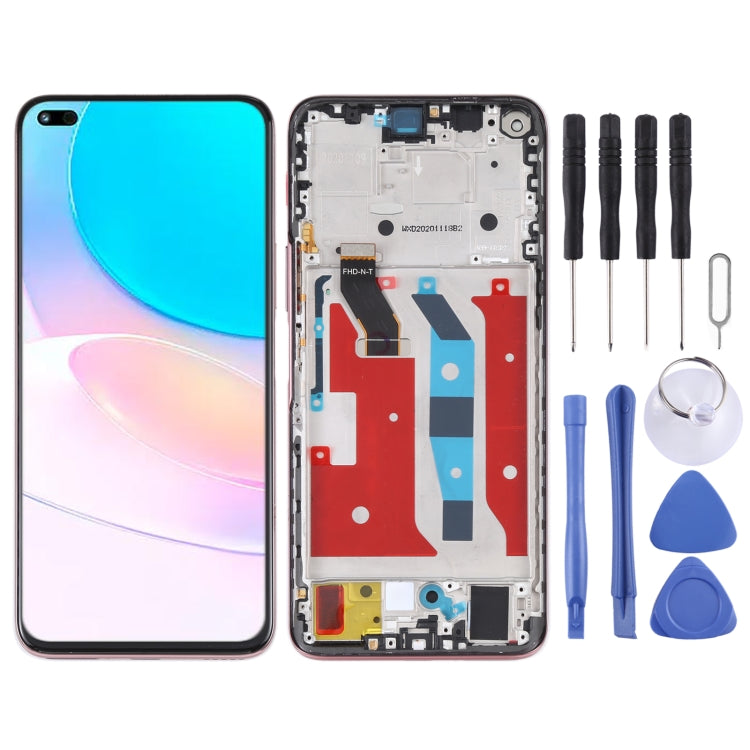 Original LCD Screen for Huawei Nova 8i Digitizer Full Assembly with Frame