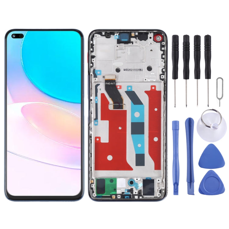 Original LCD Screen for Huawei Nova 8i Digitizer Full Assembly with Frame