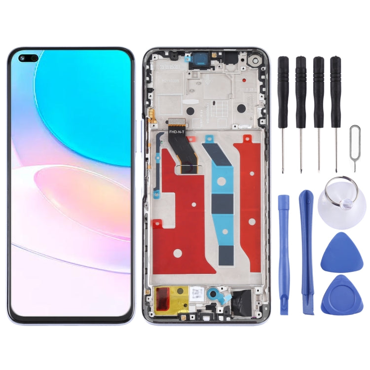 Original LCD Screen for Huawei Nova 8i Digitizer Full Assembly with Frame