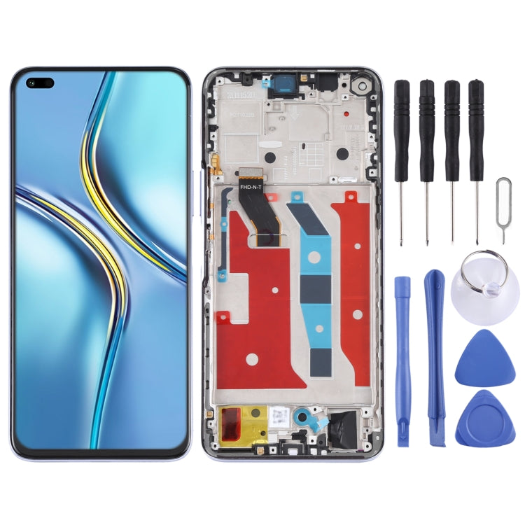 Original LCD Screen for Honor X20 Digitizer Full Assembly with Frame