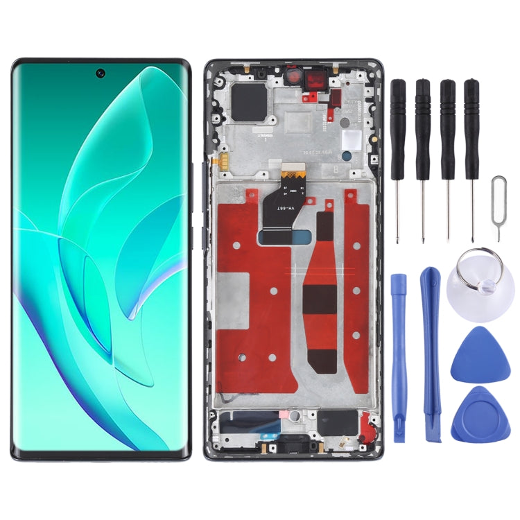 Original OLED LCD Screen for Honor 60 Digitizer Full Assembly with Frame