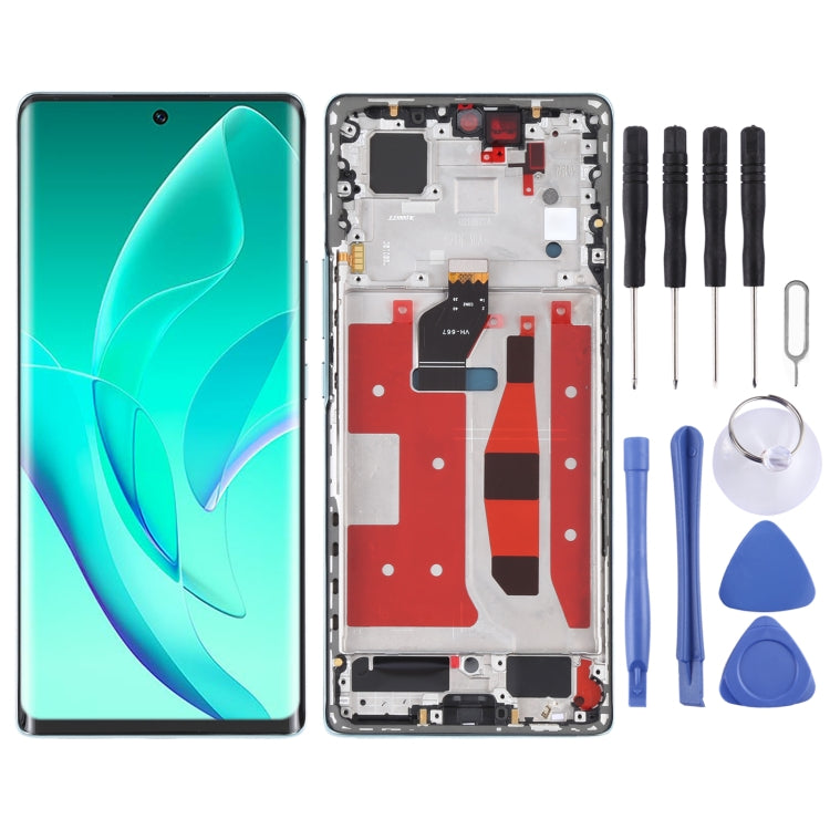 Original OLED LCD Screen for Honor 60 Digitizer Full Assembly with Frame