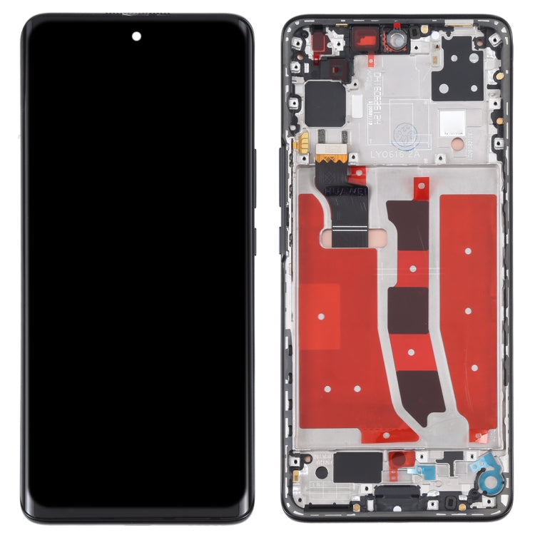 Original OLED LCD Screen for Huawei Nova 8 5G Digitizer Full Assembly with Frame