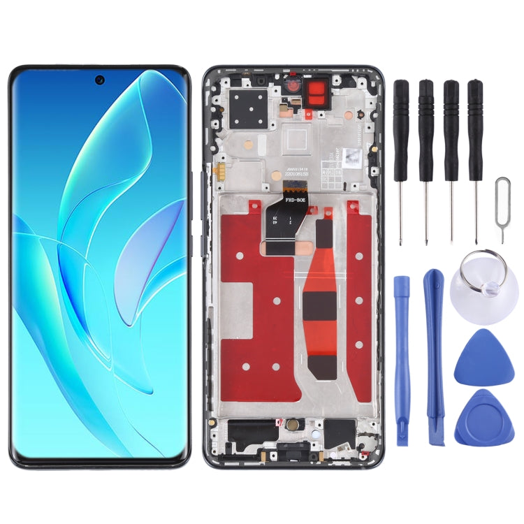 Original OLED LCD Screen for Honor 60 Pro Digitizer Full Assembly with Frame