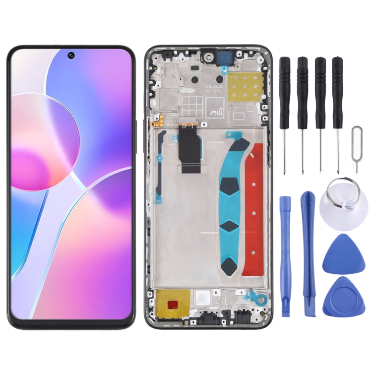 Original LCD Screen for Honor X30i Digitizer Full Assembly with Frame