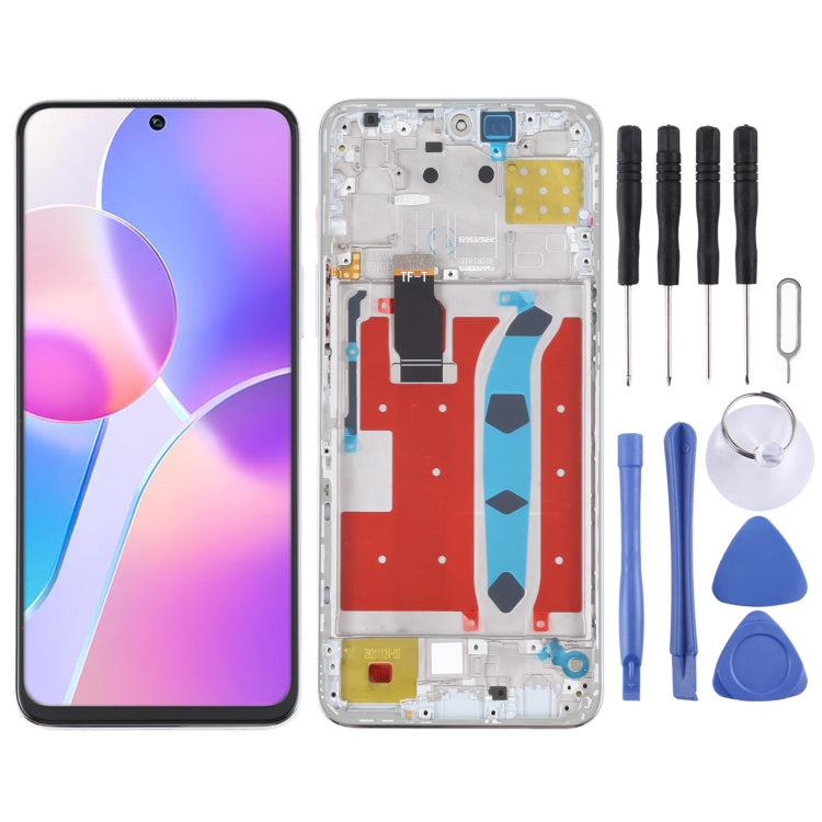 Original LCD Screen for Honor X30i Digitizer Full Assembly with Frame