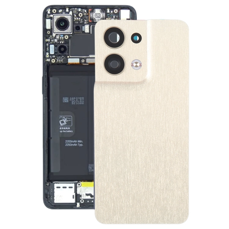 For OPPO Reno8 Original Battery Back Cover with Camera Lens Cover