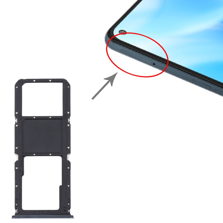 For OnePlus Nord N200 5G DE2118 / DE2117 SIM Card Tray + Micro SD Card Tray