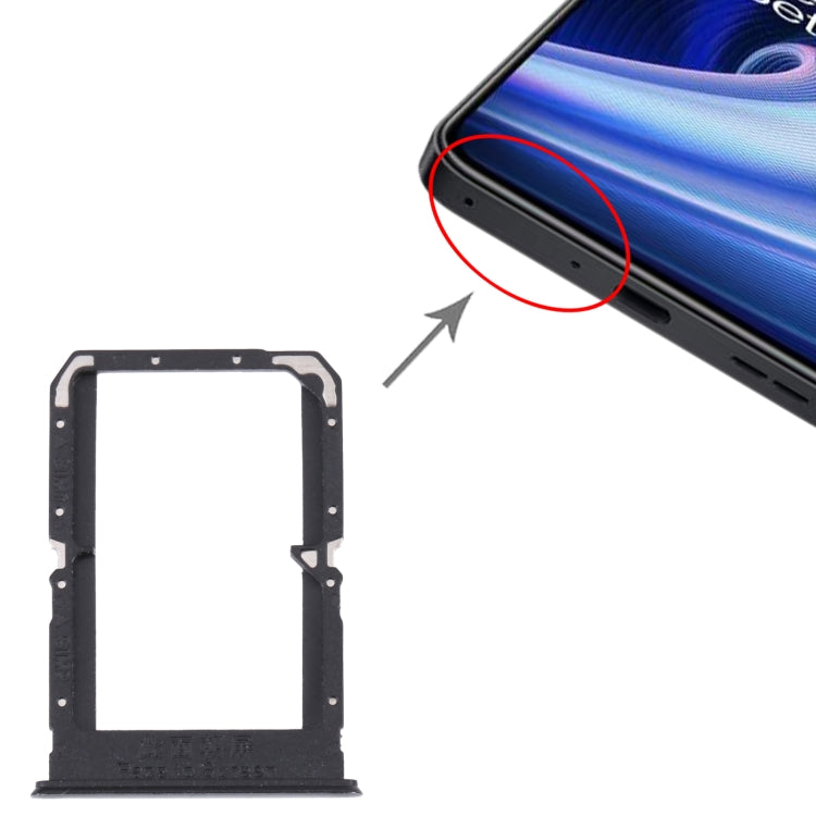 For OnePlus Ace Racing SIM Card Tray + SIM Card Tray