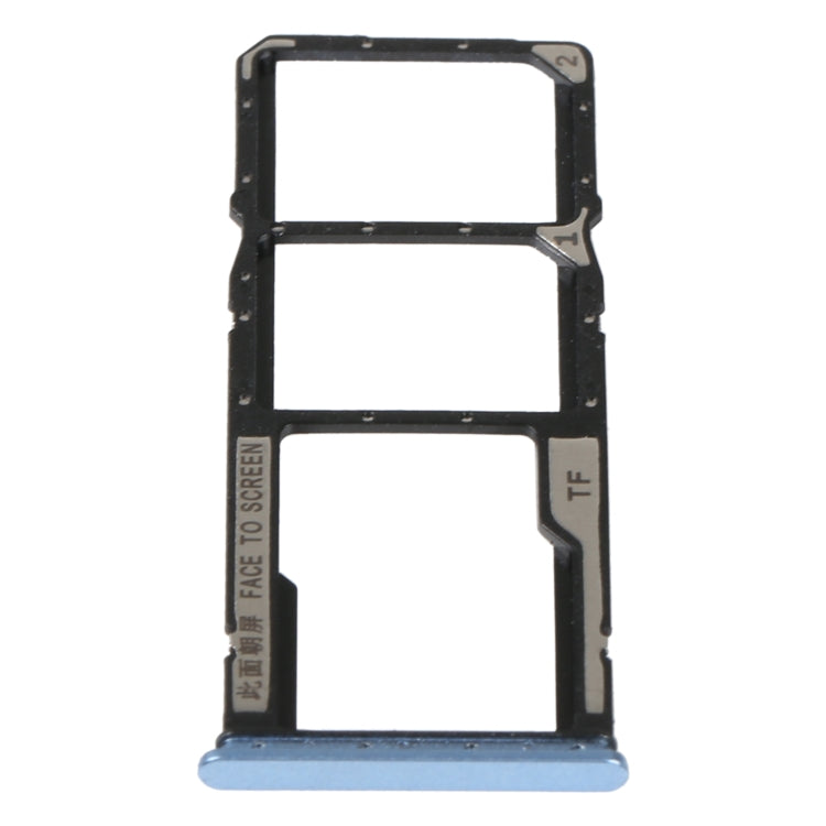 SIM Card Tray + SIM Card Tray + Micro SD Card Tray For Xiaomi Redmi Note 11E