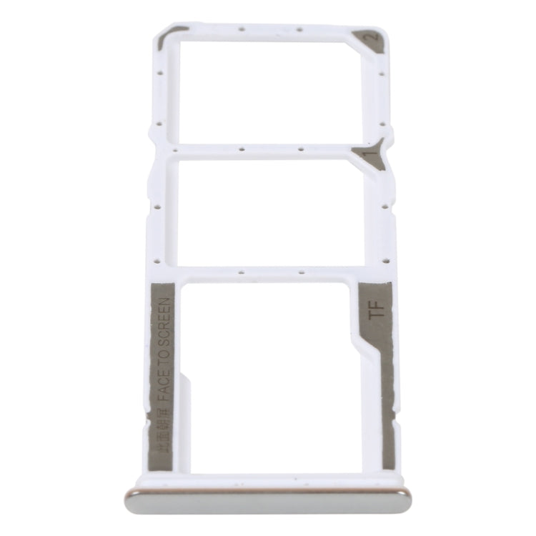 SIM Card Tray + SIM Card Tray + Micro SD Card Tray For Xiaomi Redmi Note 11E