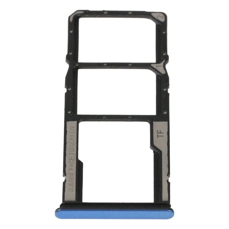 SIM Card Tray + SIM Card Tray + Micro SD Card Tray For Xiaomi Redmi Note 11S 5G