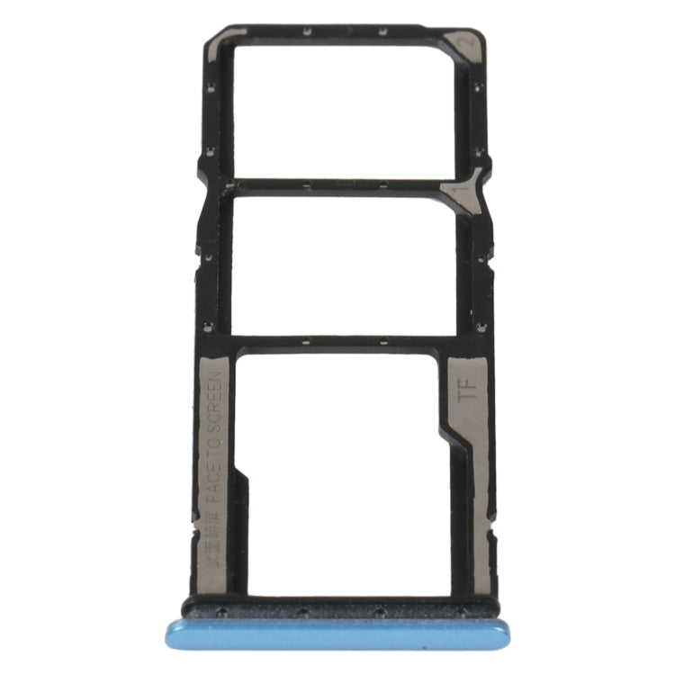 SIM Card Tray + SIM Card Tray + Micro SD Card Tray For Xiaomi Redmi 10A