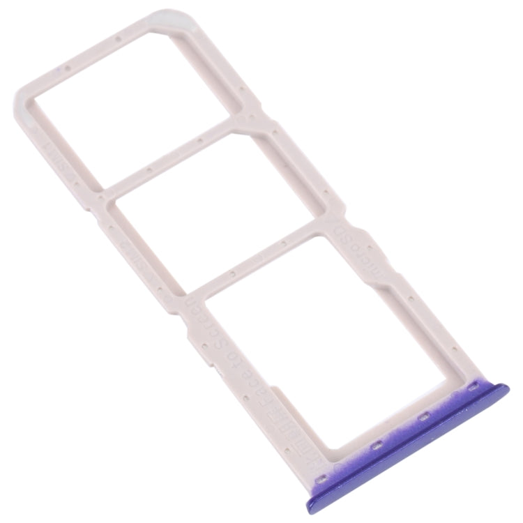 For OPPO A52 4G SIM Card Tray + SIM Card Tray + Micro SD Card Tray