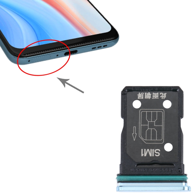 For OPPO Reno4 5G SIM Card Tray + SIM Card Tray