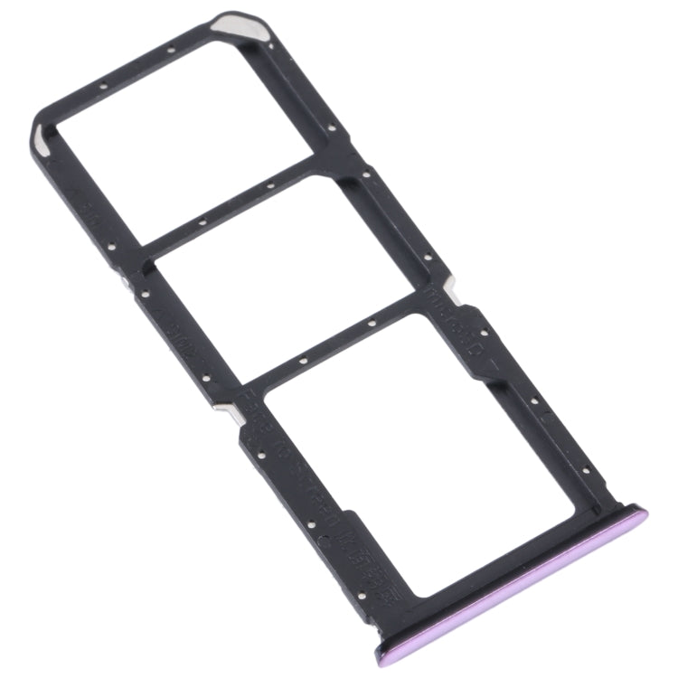 For OPPO Reno5 Lite / Reno5 F / A94 4G SIM Card Tray + SIM Card Tray + Micro SD Card Tray