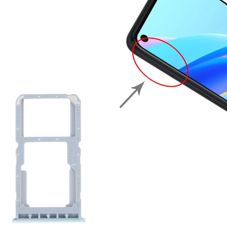 For OPPO A96 4G SIM Card Tray + SIM / Micro SD Card Tray