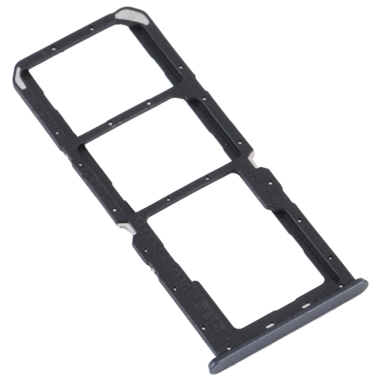 For Realme C30 SIM Card Tray + SIM Card Tray + Micro SD Card Tray